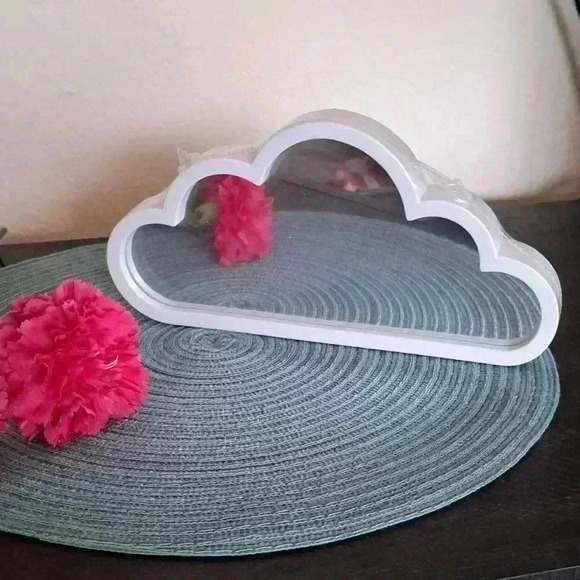 MIRROR WHITE CLOUD VALENTINES DAY OR ANY KIND GIFT - Picture 2 of 5